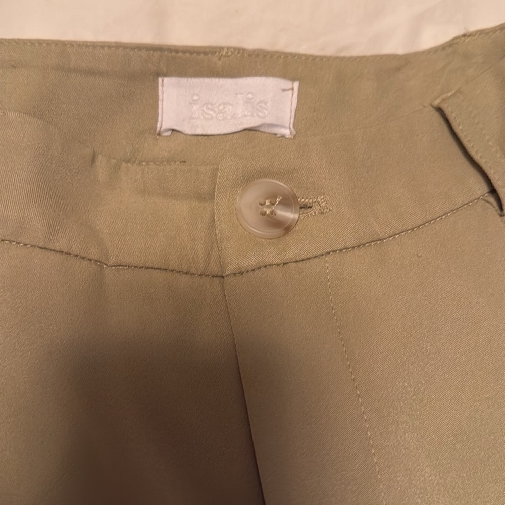 Isalis sage green trouser - Picture 5 of 6